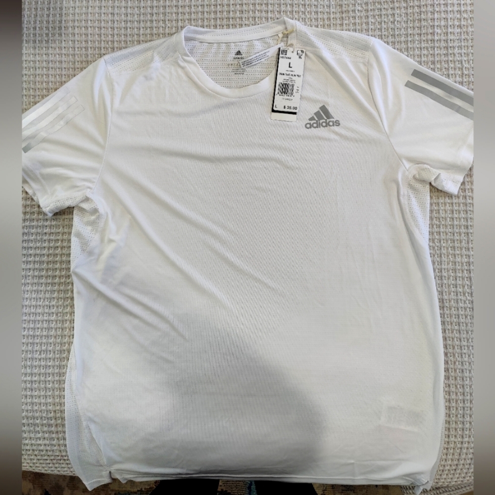 Adidas Men's Own the Run WhiteT-Shirt